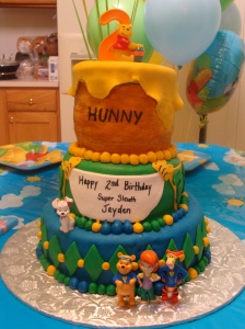 Winnie the Pooh Super Sleuth Birthday Cake