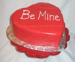 Valentine's Day Box of Chocolates Cake