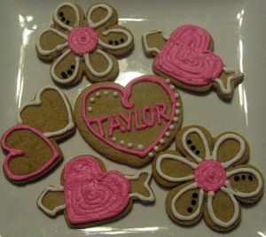 Personalized Valentine's Day Cookies!