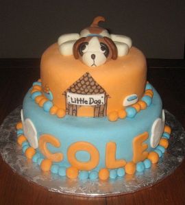 Cole's "Little Dog" Birthday Cake!